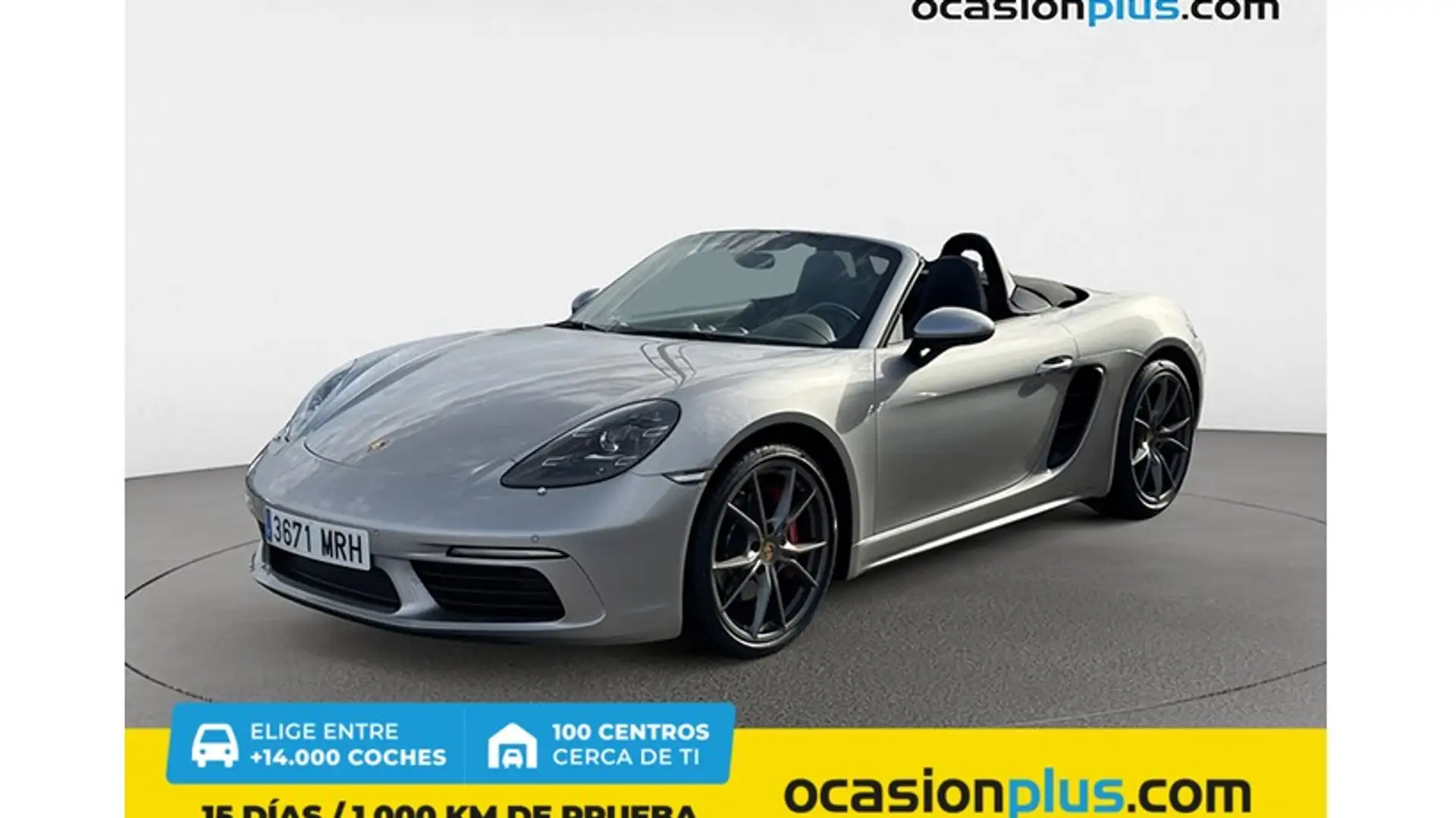 Porsche Boxster S Argent - 1