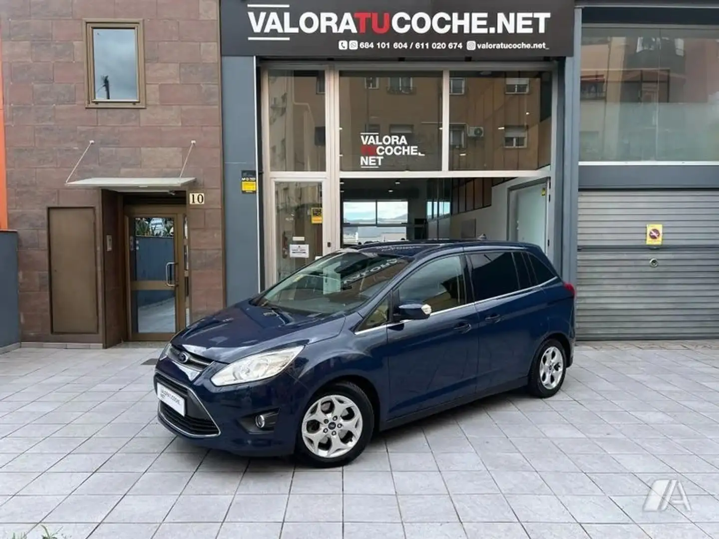 Ford C-Max 1.6 Ti-VCT Titanium 125 Azul - 1
