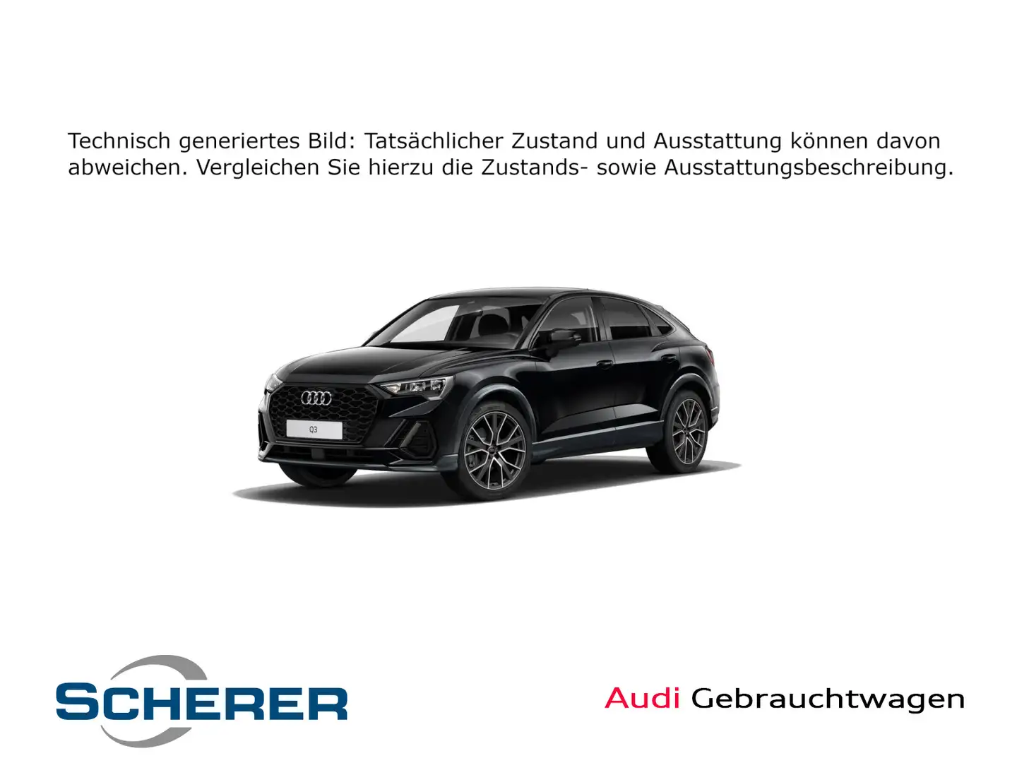 Audi Q3 35 TFSI 110(150) kW(PS) S tronic Schwarz - 1