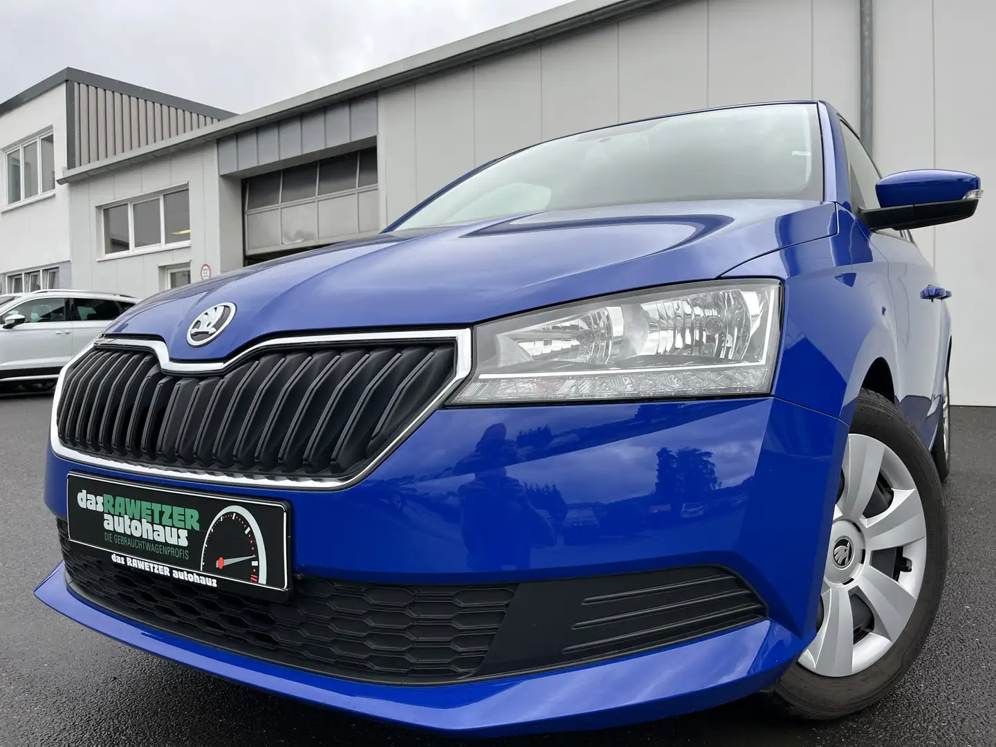 Skoda Fabia 1.0 Active Cool Plus 78€ m.20% Anz. PDC SHZ Bleu - 1