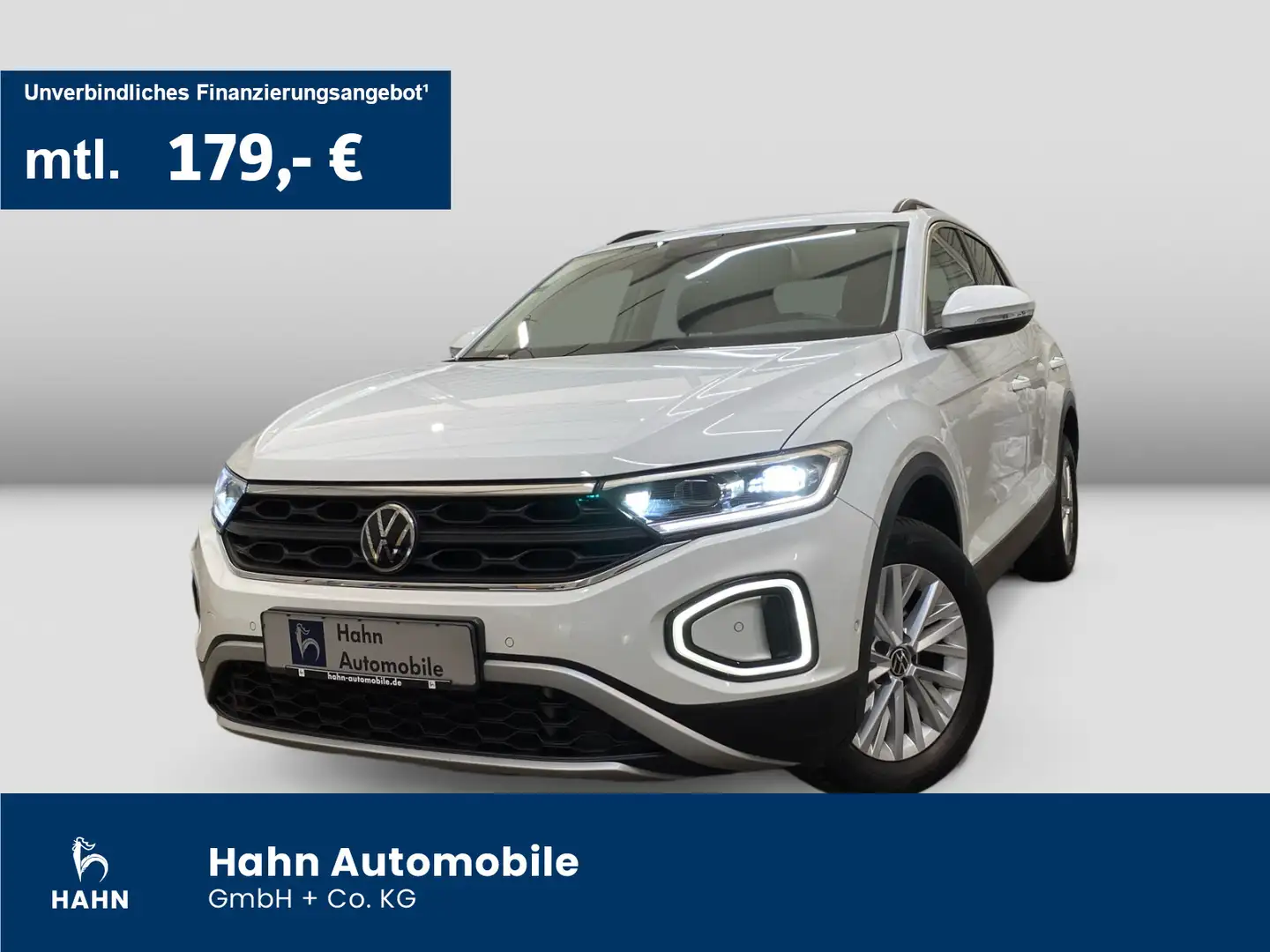 Volkswagen T-Roc 2.0 TDI Life AHK ACC LED Klima Bluetooth Weiß - 1