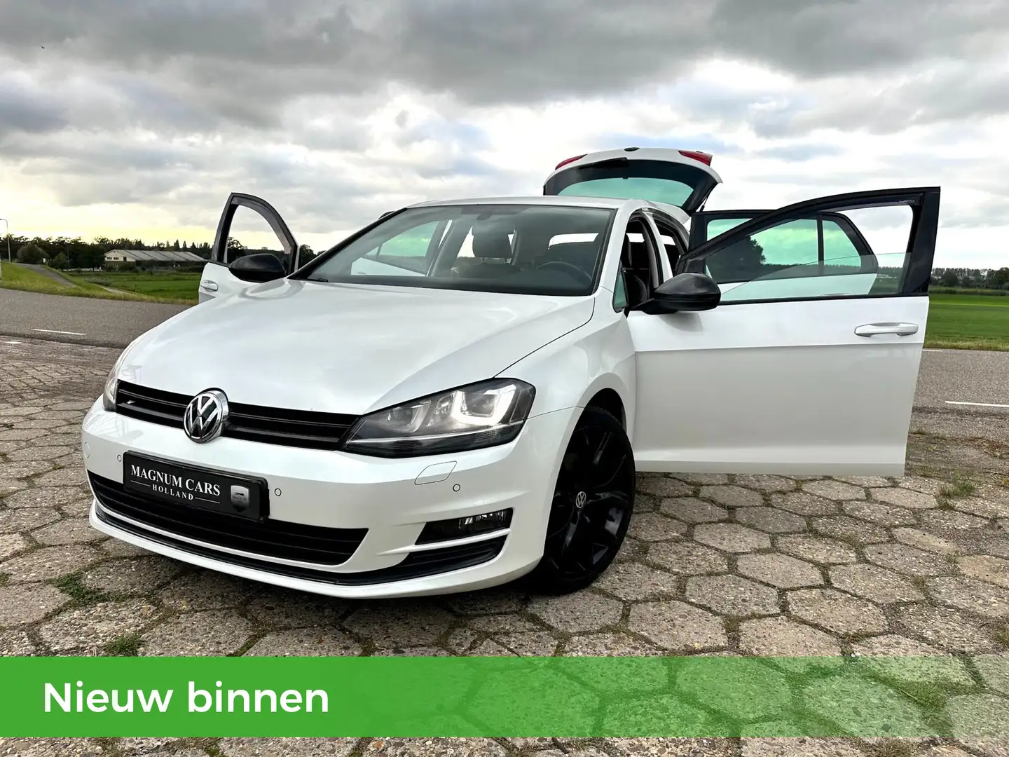 Volkswagen Golf 1.4 TSI R-LINE| 5DRS| XENON| AIRCO|STOEL VERWARMIN Weiß - 1