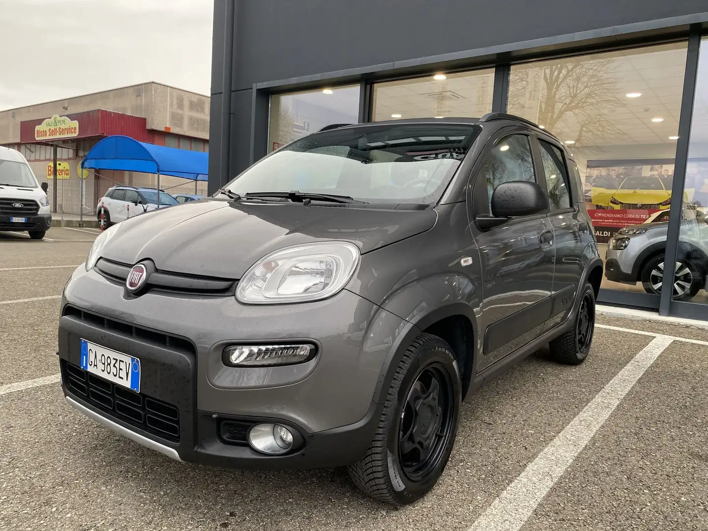 Fiat Panda 0.9 TwinAir Turbo S&S 4x4 Groen - 1