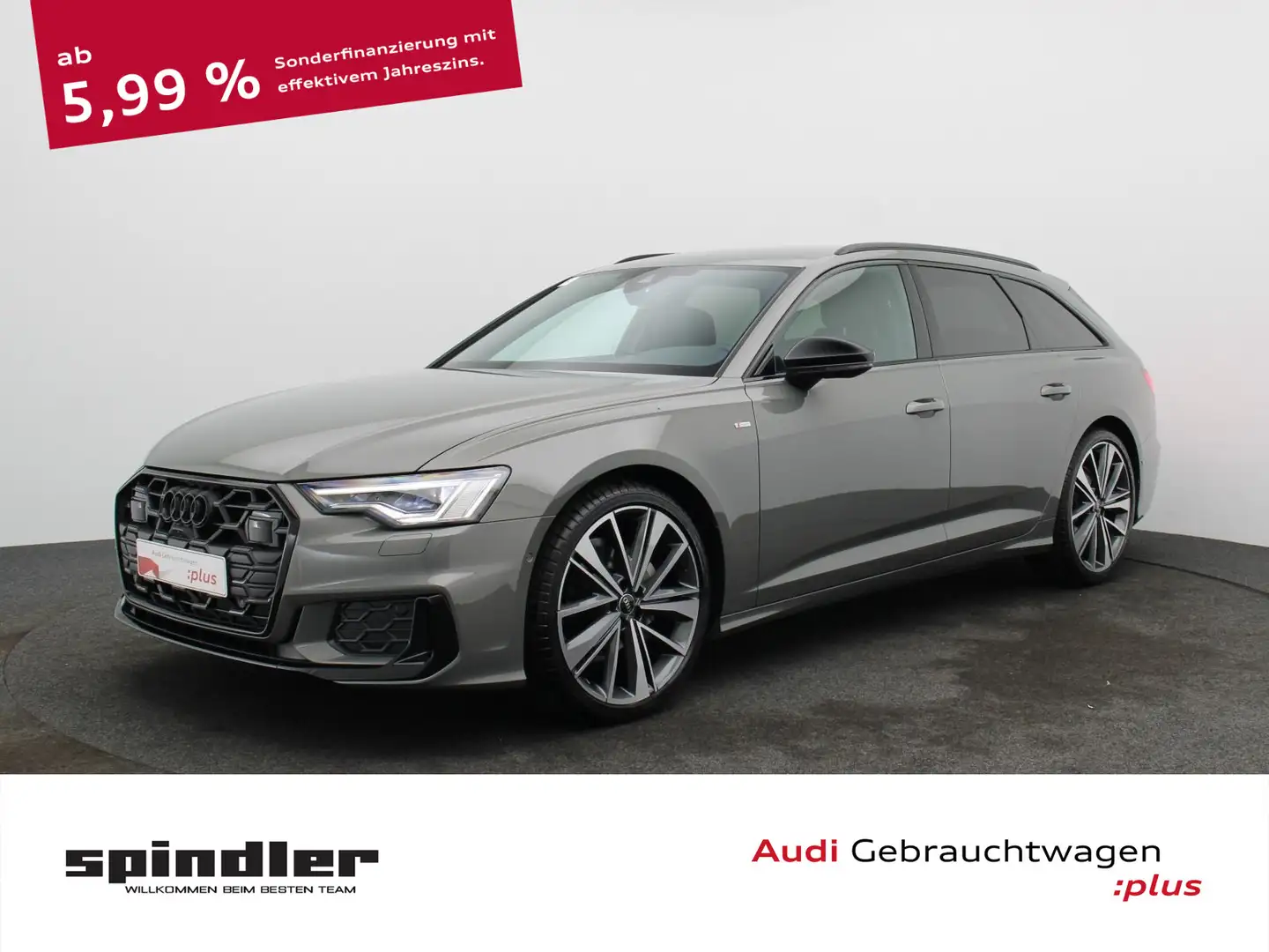 Audi A6 S-Line 40TDI S-tronic/ Matrix, AHK, RFK Grau - 1