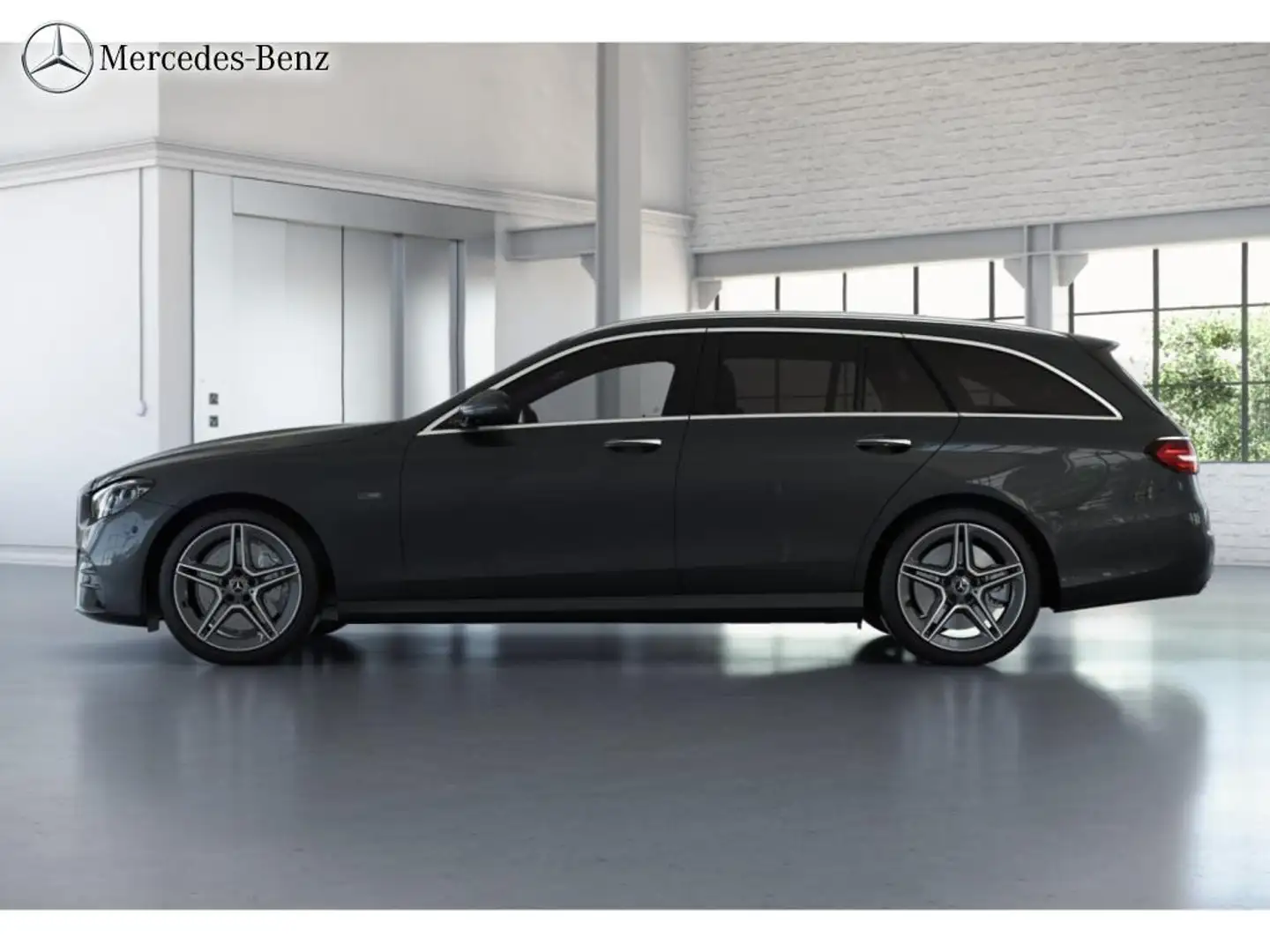 Mercedes-Benz E 300 de 4M T AMG Pano+360°+LED+MBUX+Sitzhzg+18 Grau - 2