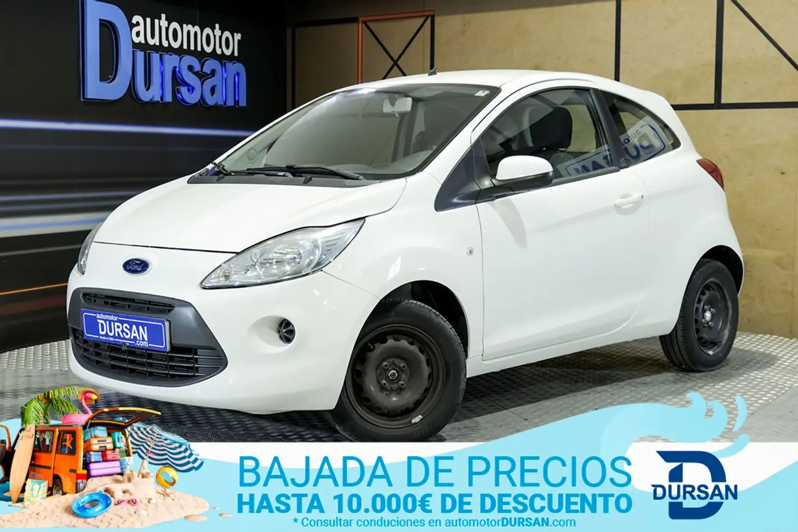 Ford Ka/Ka+ Urban 1.2 Duratec AutoStartStop Blanco - 1