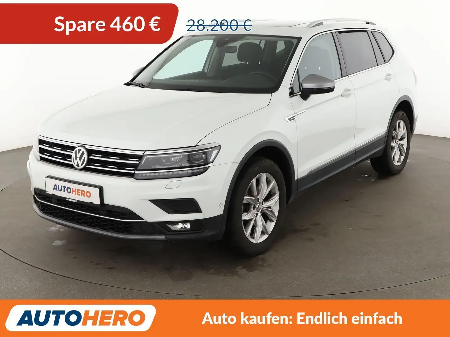 Volkswagen Tiguan Allspace 2.0 TDI Highline 4Motion Aut.*PANO*NAVI*ACC*LED* Blanc - 1
