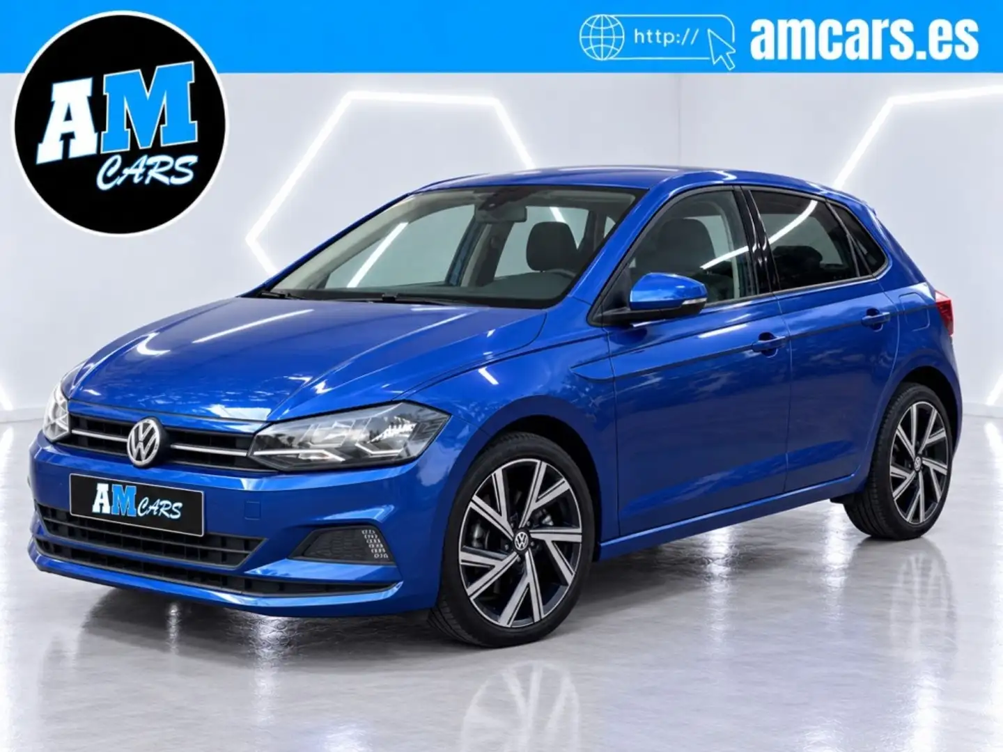 Volkswagen Polo 1.0 Advance 59kW Azul - 1