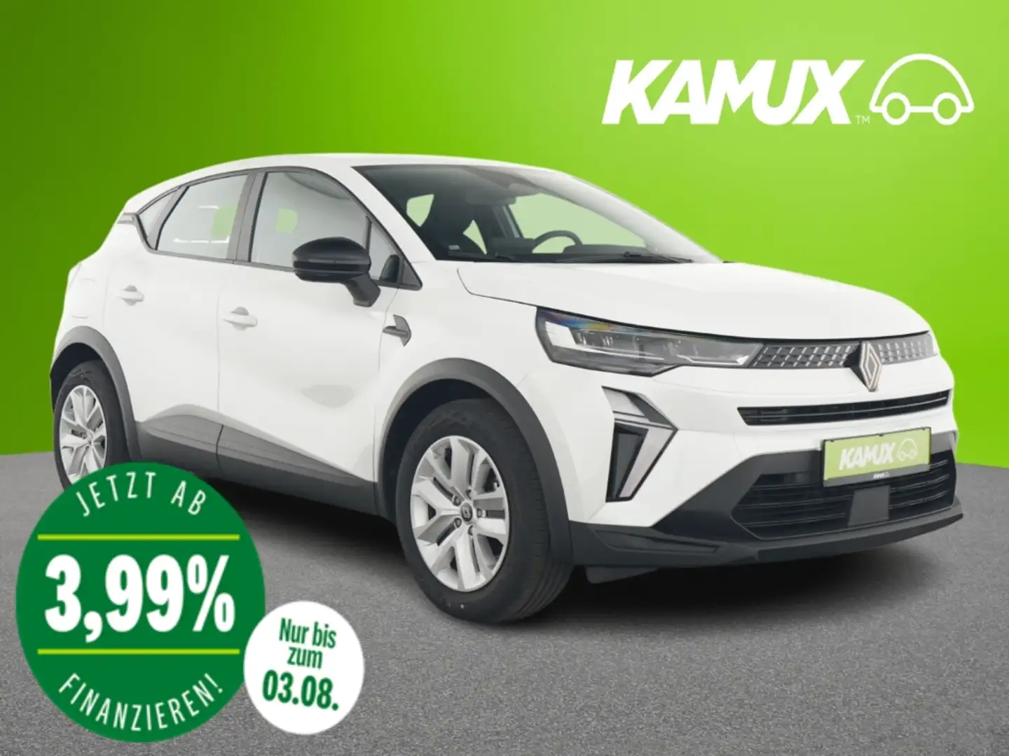 Renault Captur II 1.3TCe Aut. Evolution+CARPLAY+KAMERA Blanc - 1