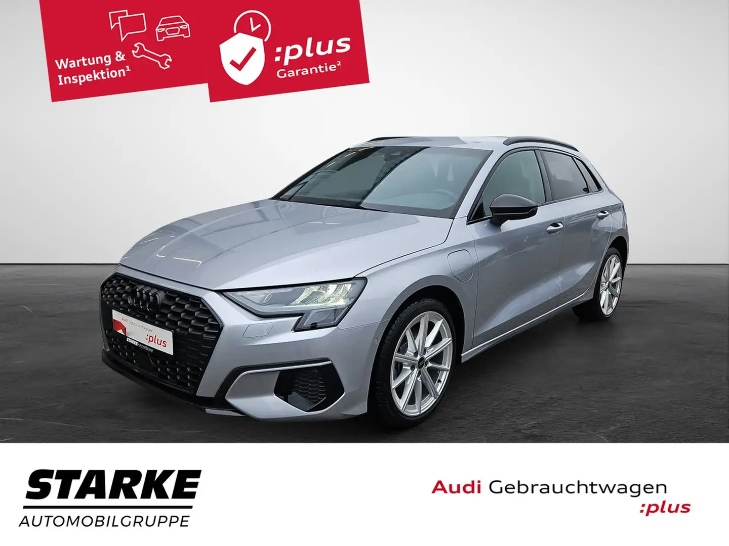 Audi A3 Sportback 40 TFSI e S tronic advanced NaviPlus ... Silber - 1