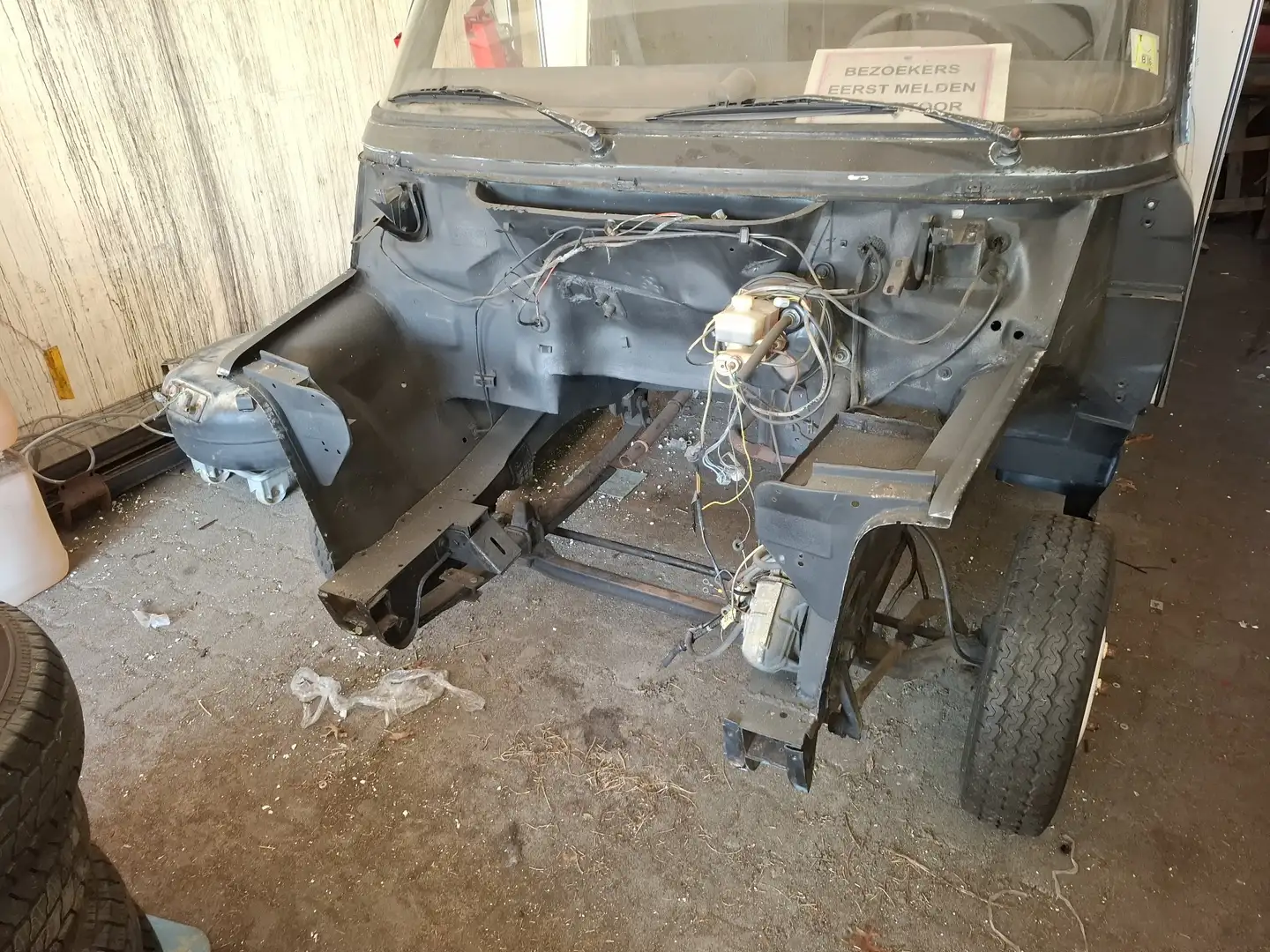 Ford Transit Chassis met Camperopbouw Project! NL-kenteken Blanc - 1