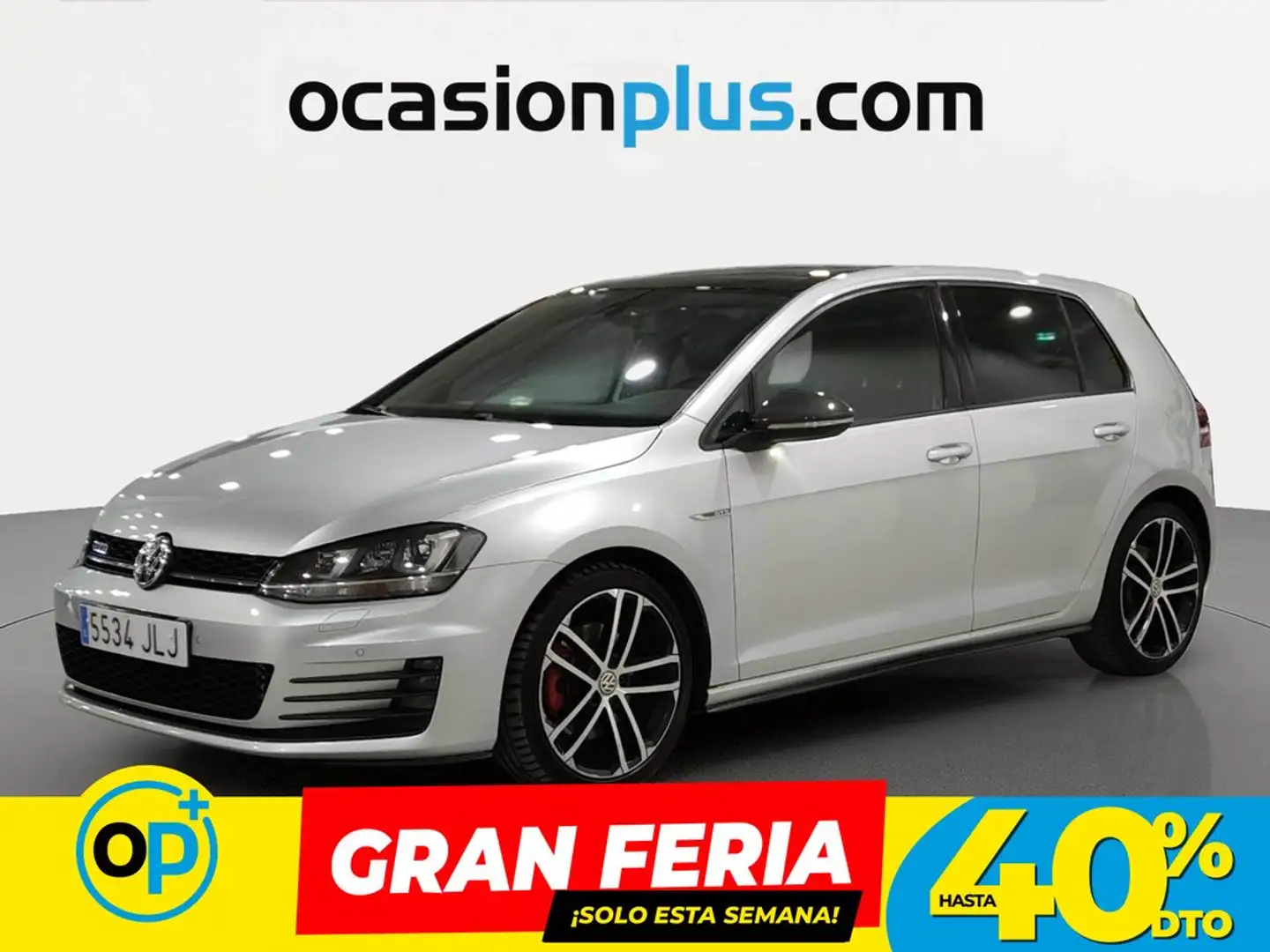 Volkswagen Golf 2.0TDI CR BMT GTD DSG 184 Gris - 1