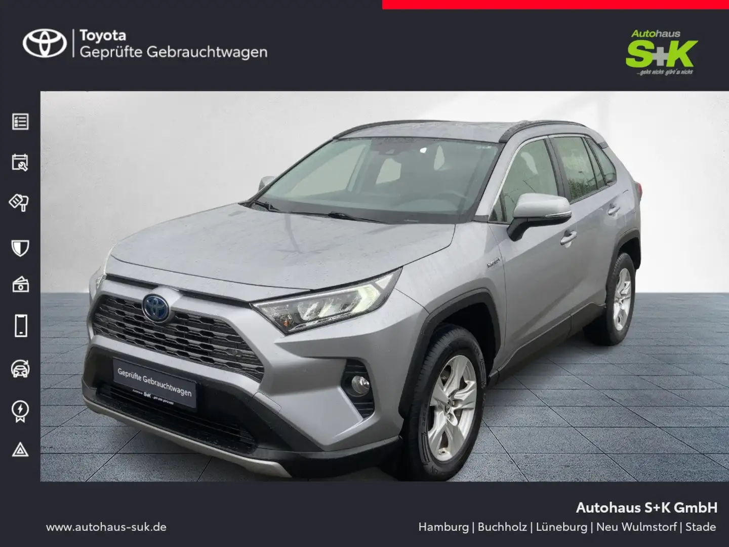 Toyota RAV 4 2.5 VVT-i Hybrid Business Edition*SHZ*KAMERA* Zilver - 1