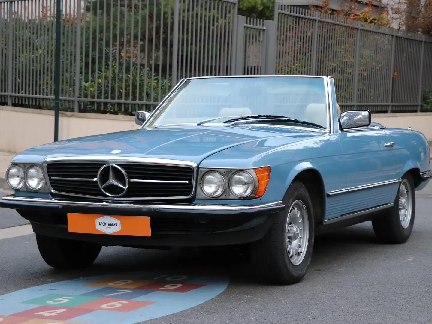 Mercedes-Benz SL 450 Blau - 1