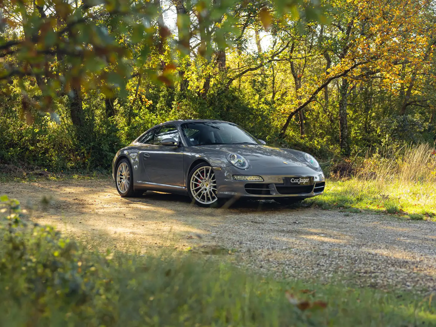 Porsche 997 Carrera 4S Coupé 3.8i Tiptronic S Gris - 1