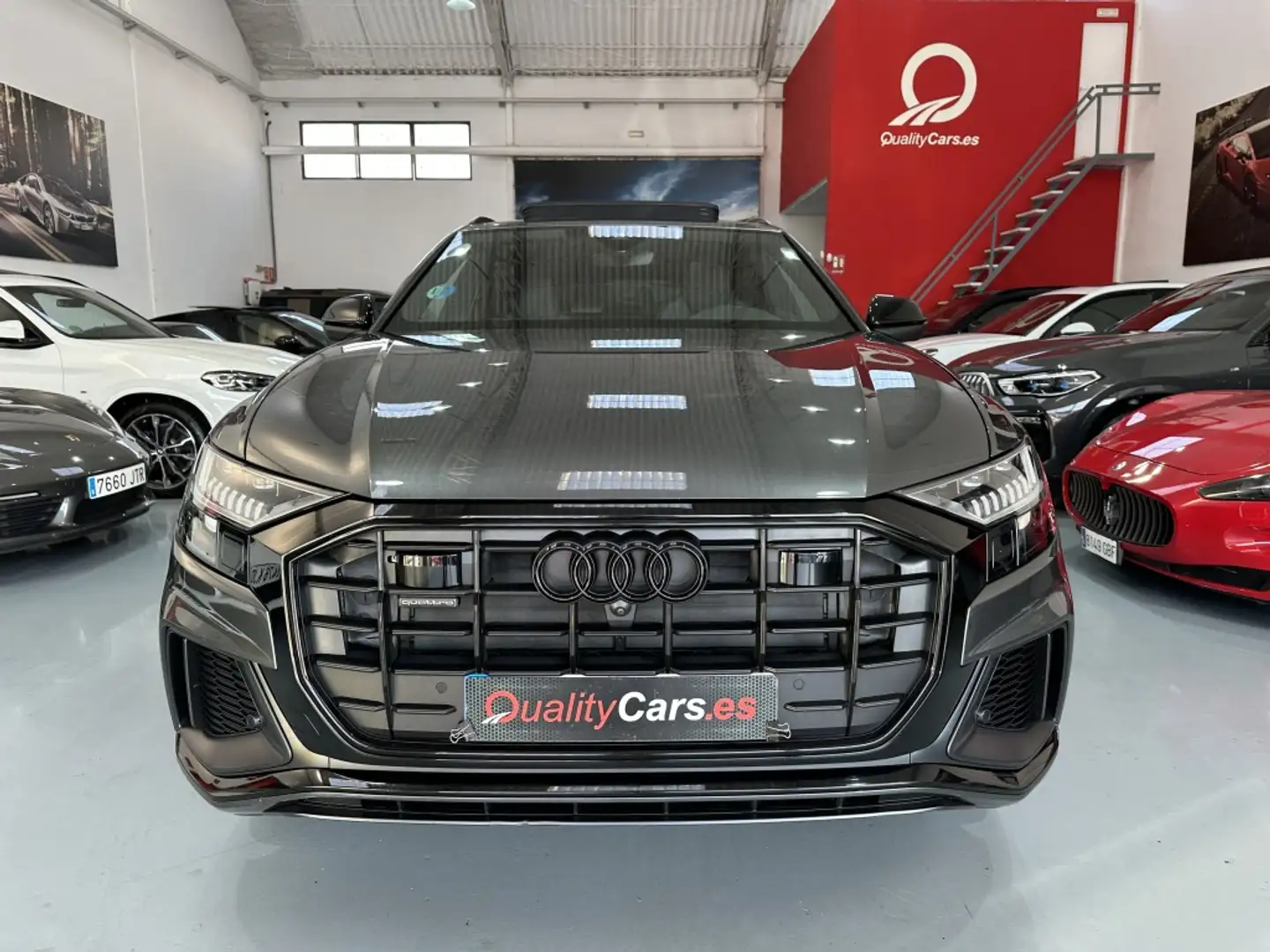 Audi Q8 50 TDI Black line plus quattro tiptronic Gris - 2