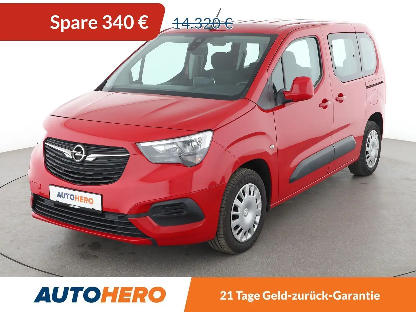 Opel Combo Life 1.5 CDTI Edition*TEMPO*PDC*KLIMA*GARANTIE* Rot - 1