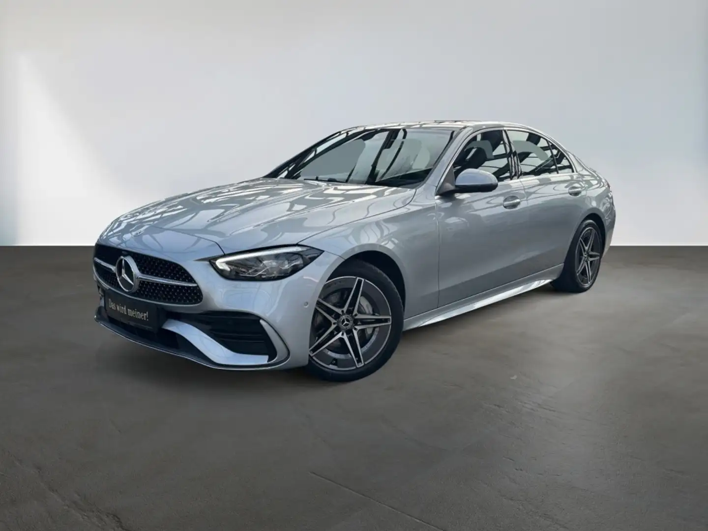 Mercedes-Benz C 300 AMG+GSD+KAMERA+MEMORY+LED+NAVI+AMBIENTE Silber - 1