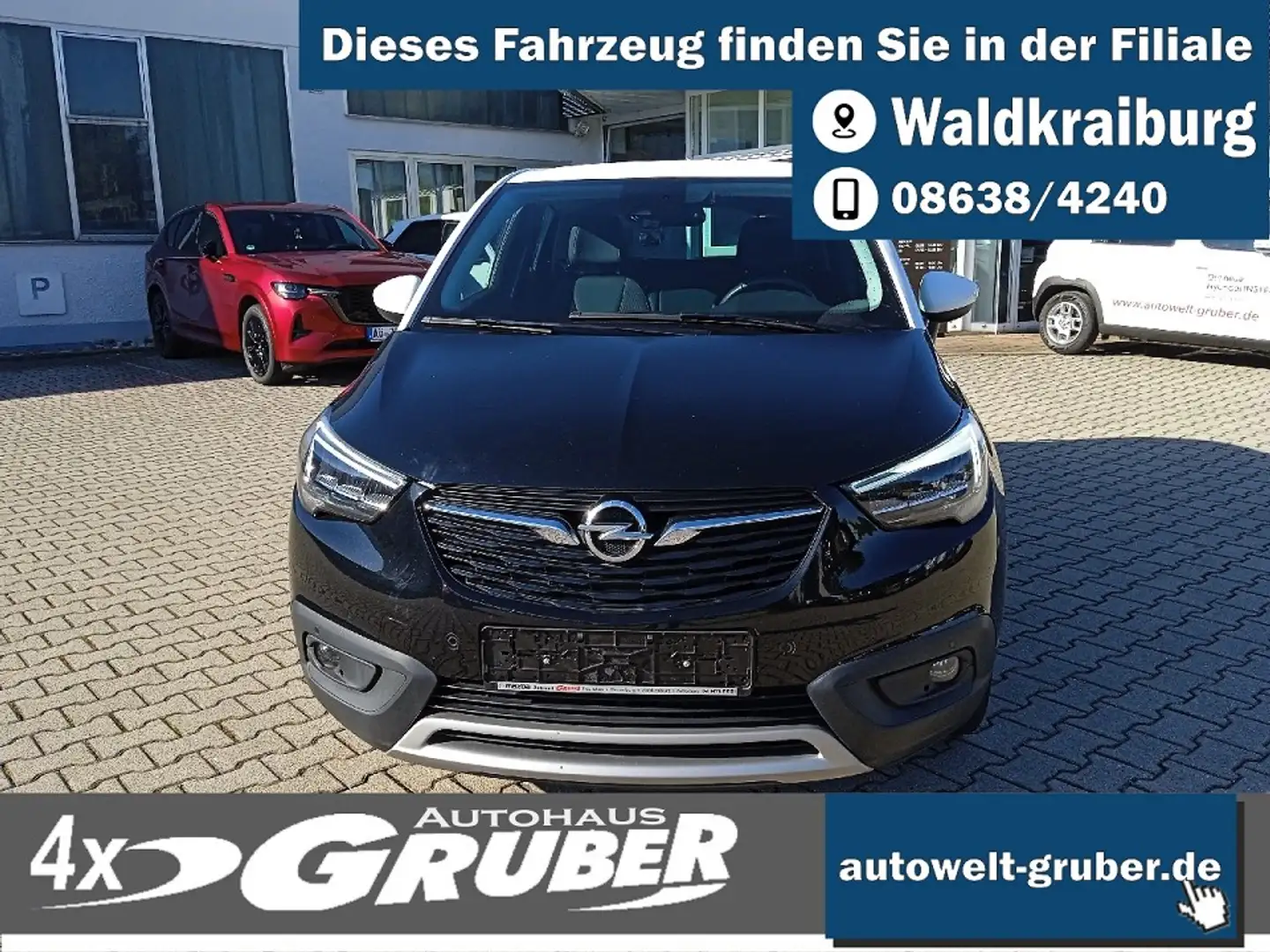 Opel Crossland X Navi+Klimaauto+Sitzheiz+Scheibenheizun Schwarz - 1