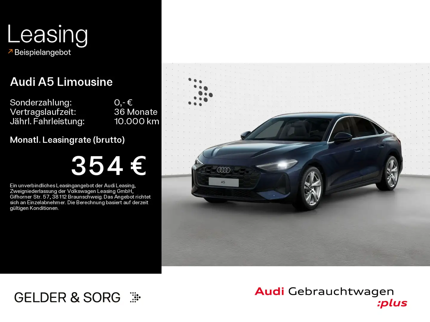 Audi A5 40 TDI RFK*Navi*Sound*Virtual*LED Blau - 1