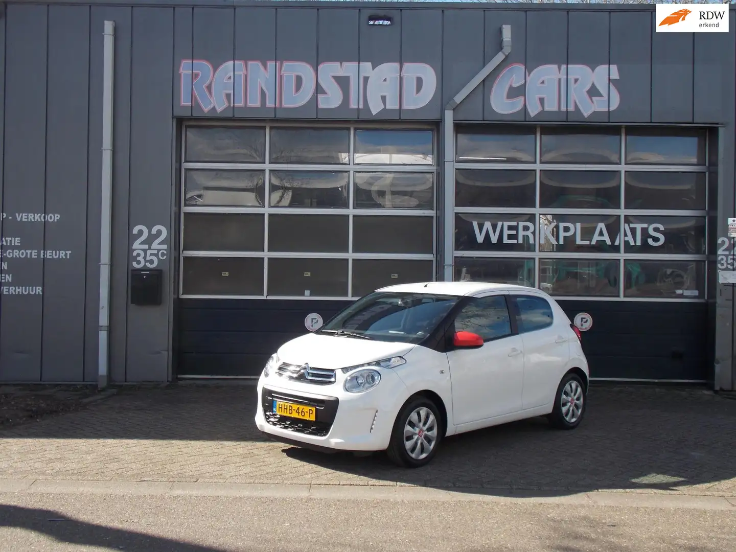 Citroen C1 1.0 VTi Shine Automaat Airco Elek Pakket 5Deurs 20 Blanco - 1