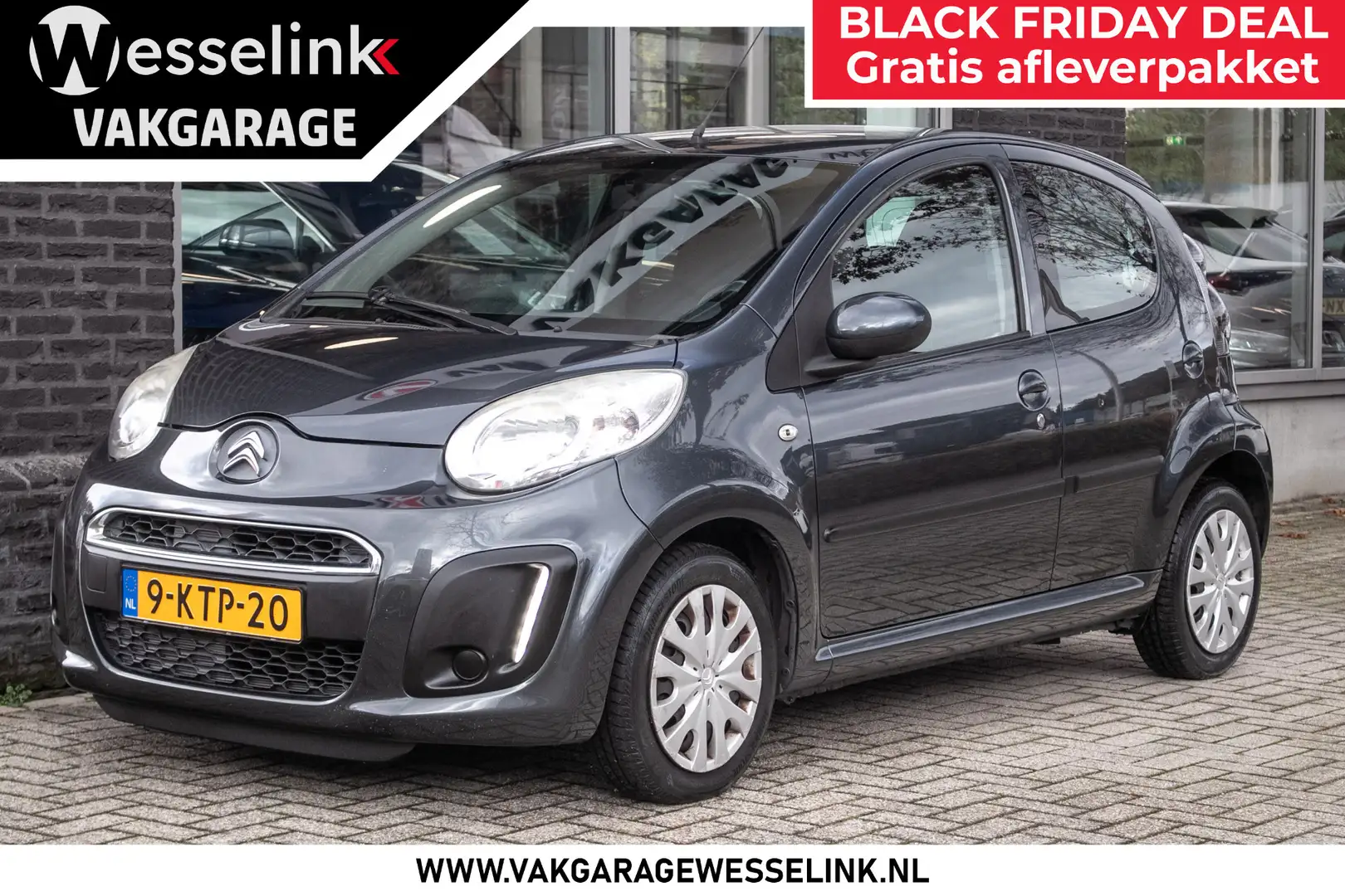 Citroen C1 1.0 Tendance - Airco | Led | Elek ramen Grau - 1