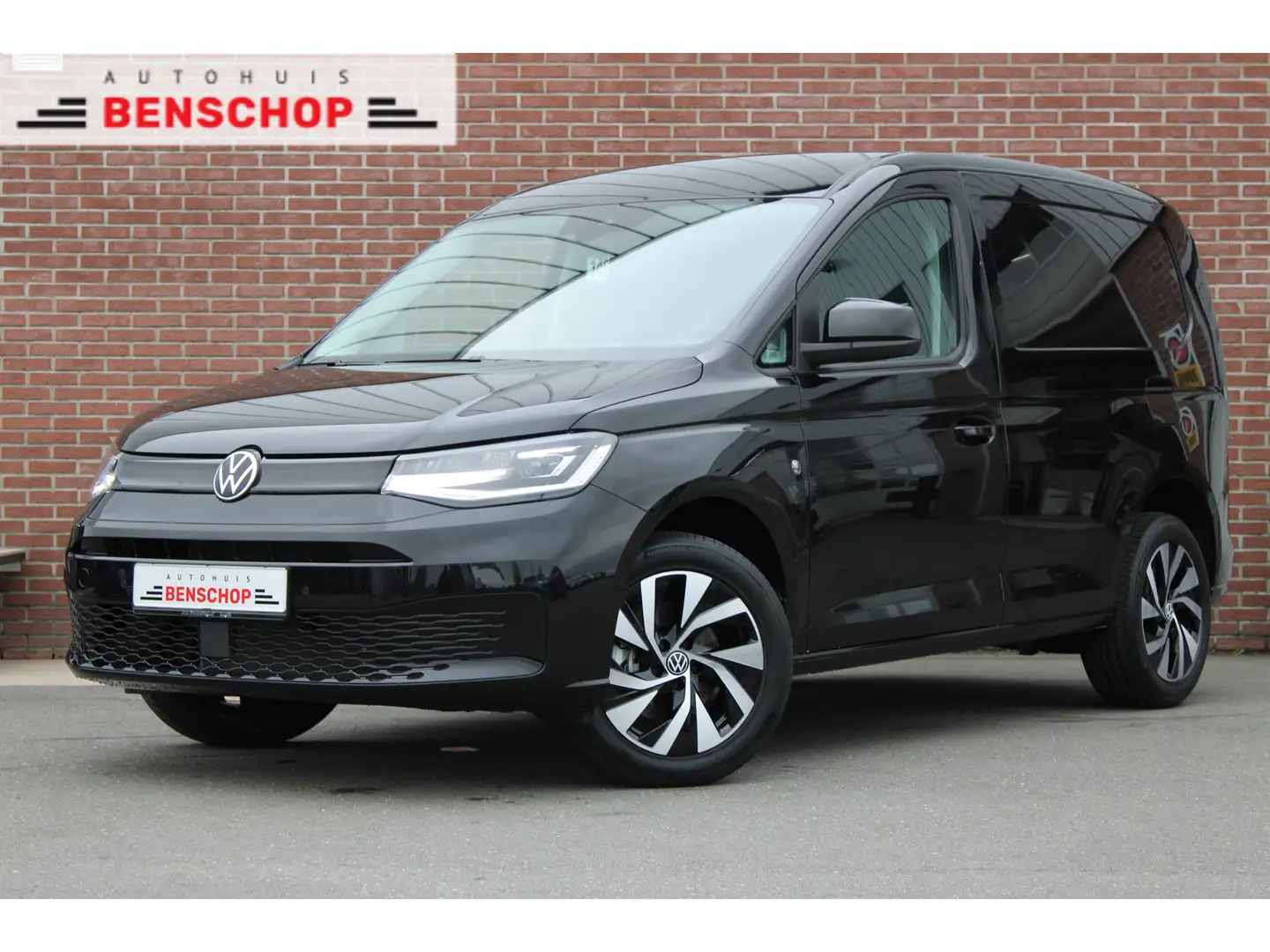 Volkswagen Caddy Cargo 2.0 TDI 122PK DSG Style |LED|DIGITAL-COCKPIT Schwarz - 1