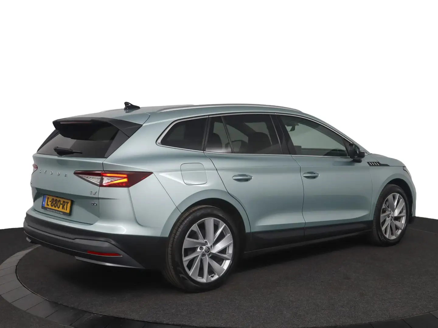 Skoda Enyaq iV 80|SOH 93%|Leder|20" velgen|LED Grijs - 2