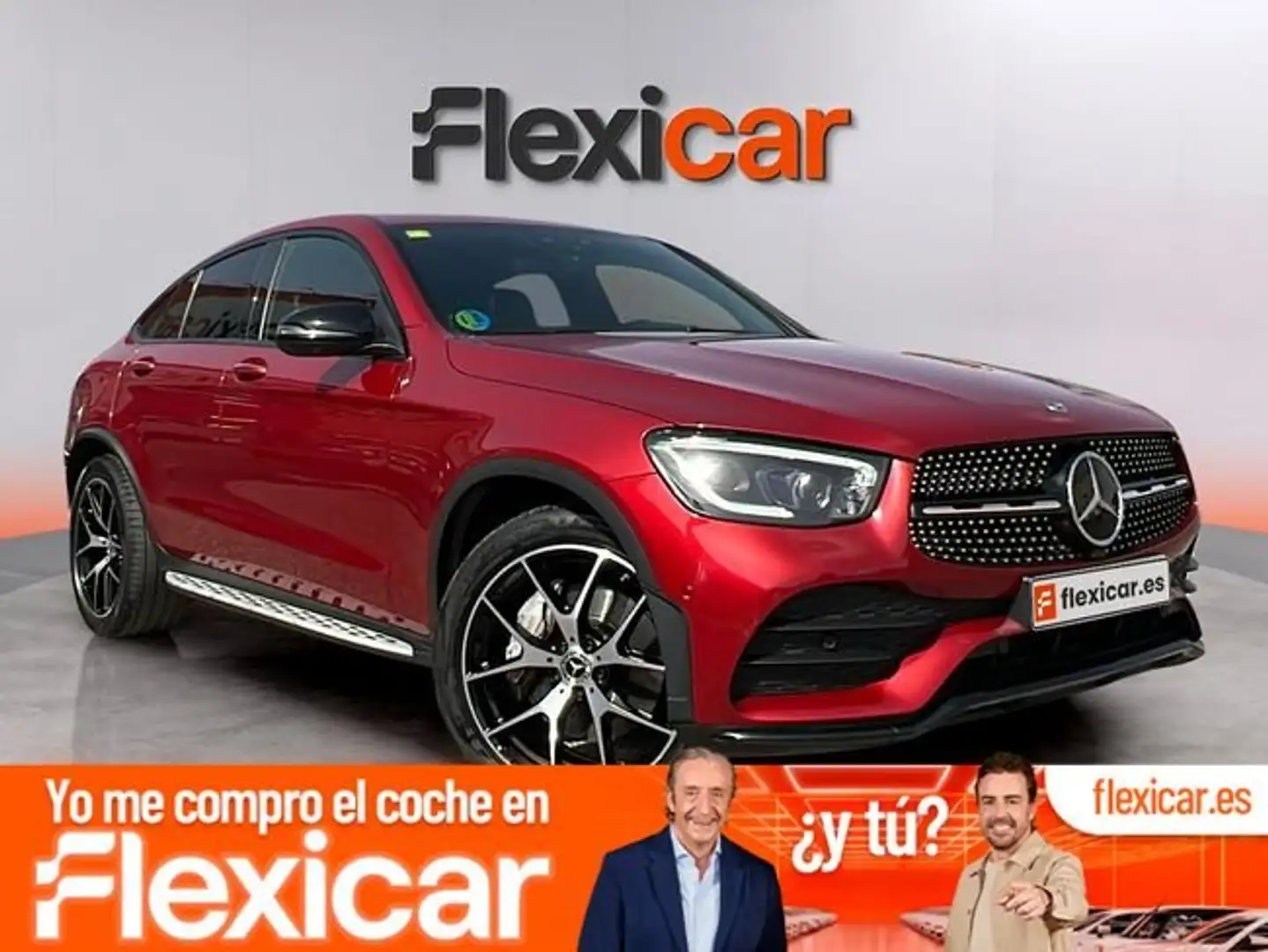 Mercedes-Benz GLC 300 e 4MATIC Rojo - 1