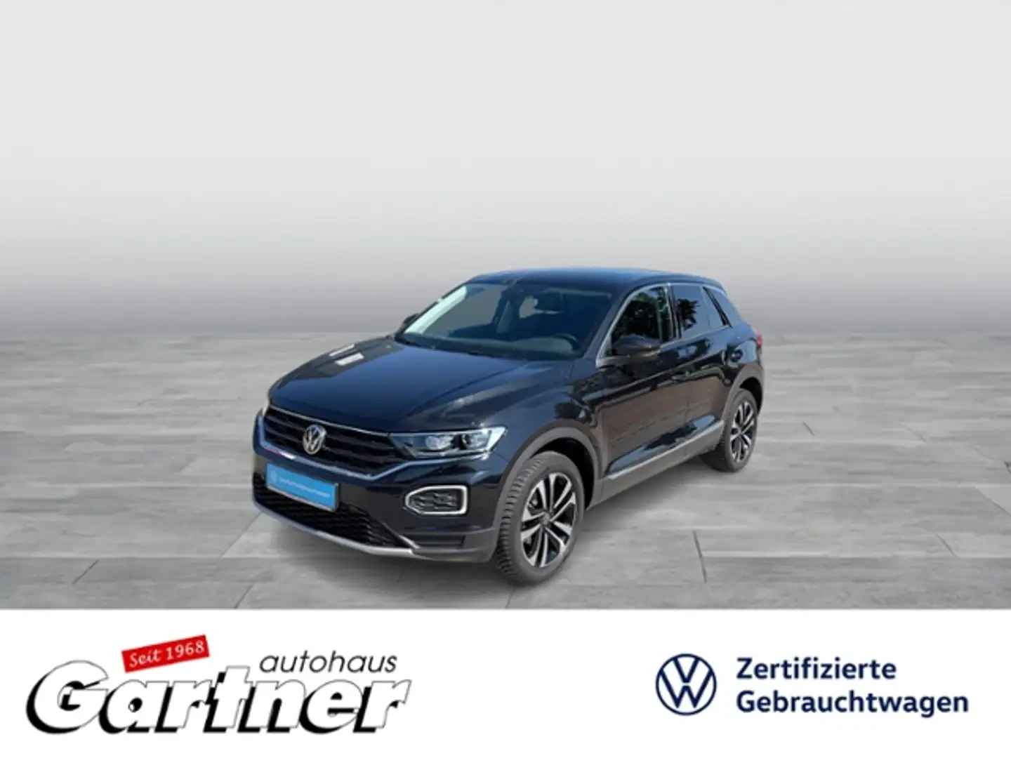 Volkswagen T-Roc UNITED 1.5 TSI STANDHZG EL HECKKLAPPE APP-CON AHK Zwart - 1