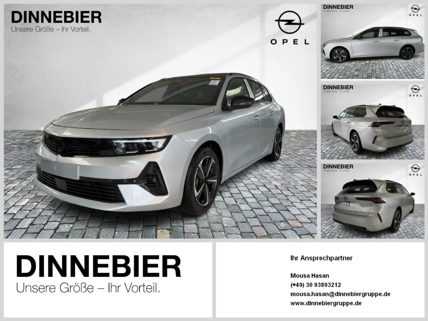 Opel Astra Sports Tourer DynLicht 360 FLA DynLi SD Silber - 1