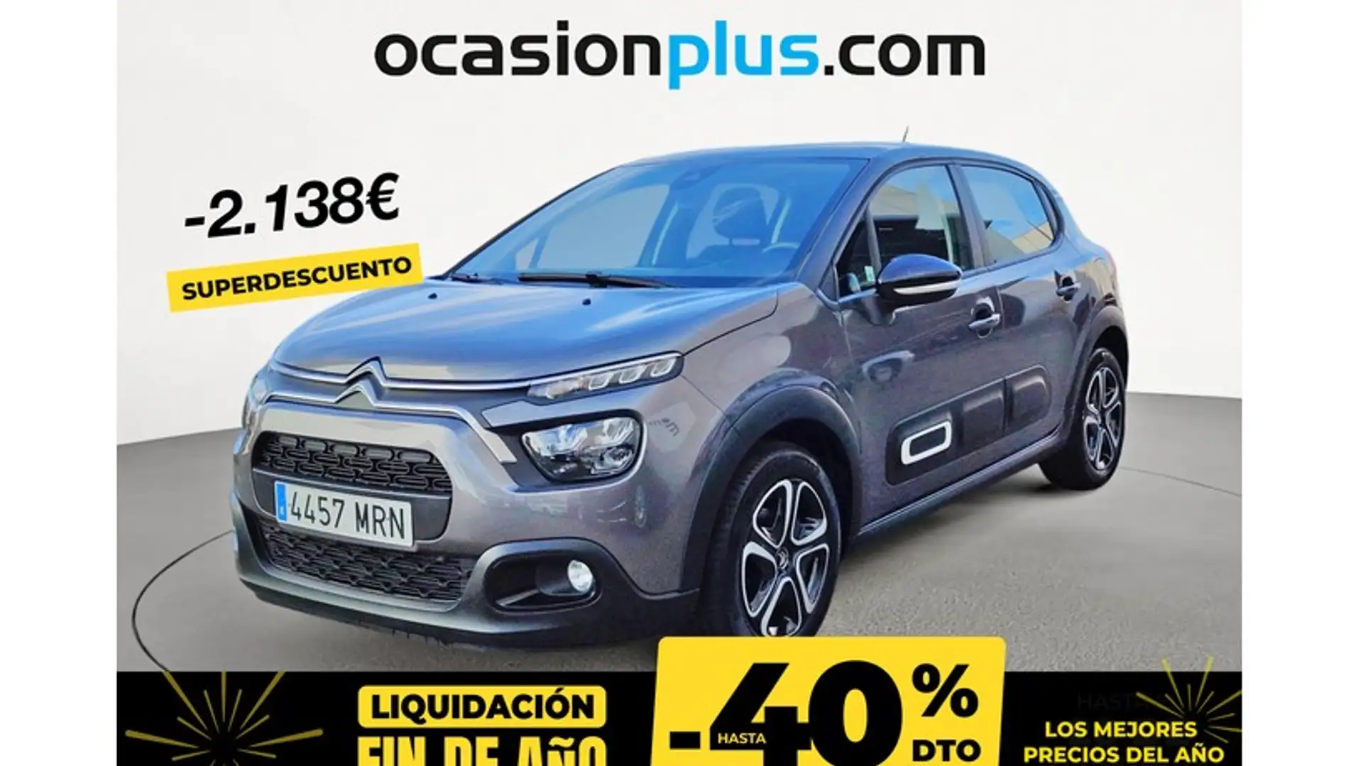 Citroen C3 Origin 1.2 PureTech S&S Plus 83 Gris - 1