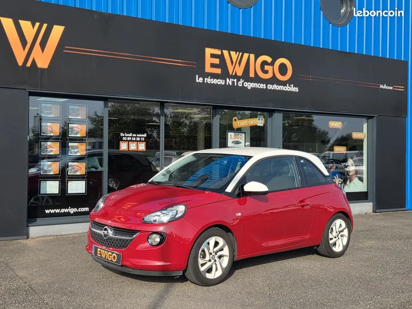 Opel Adam 1.4 twinport 85 glam start-stop Rouge - 1