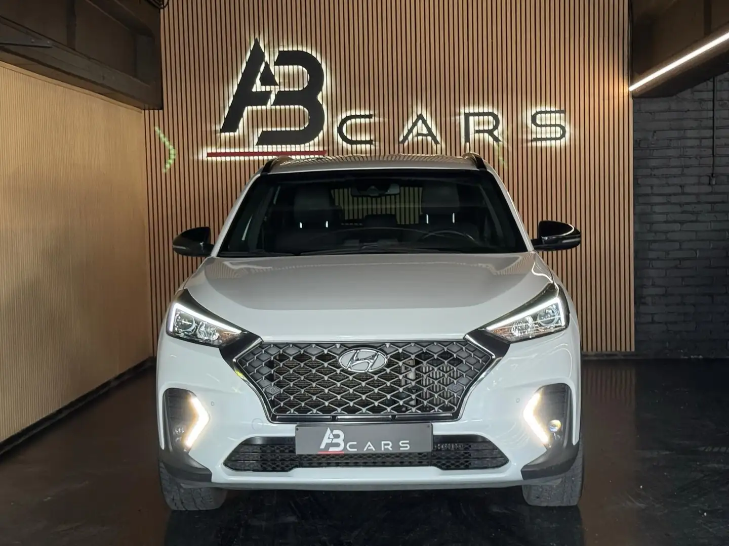 Hyundai TUCSON 1.6 CRDi N-Line * GAR 12 MOIS * 1ER PROP * 115MKM Blanc - 2