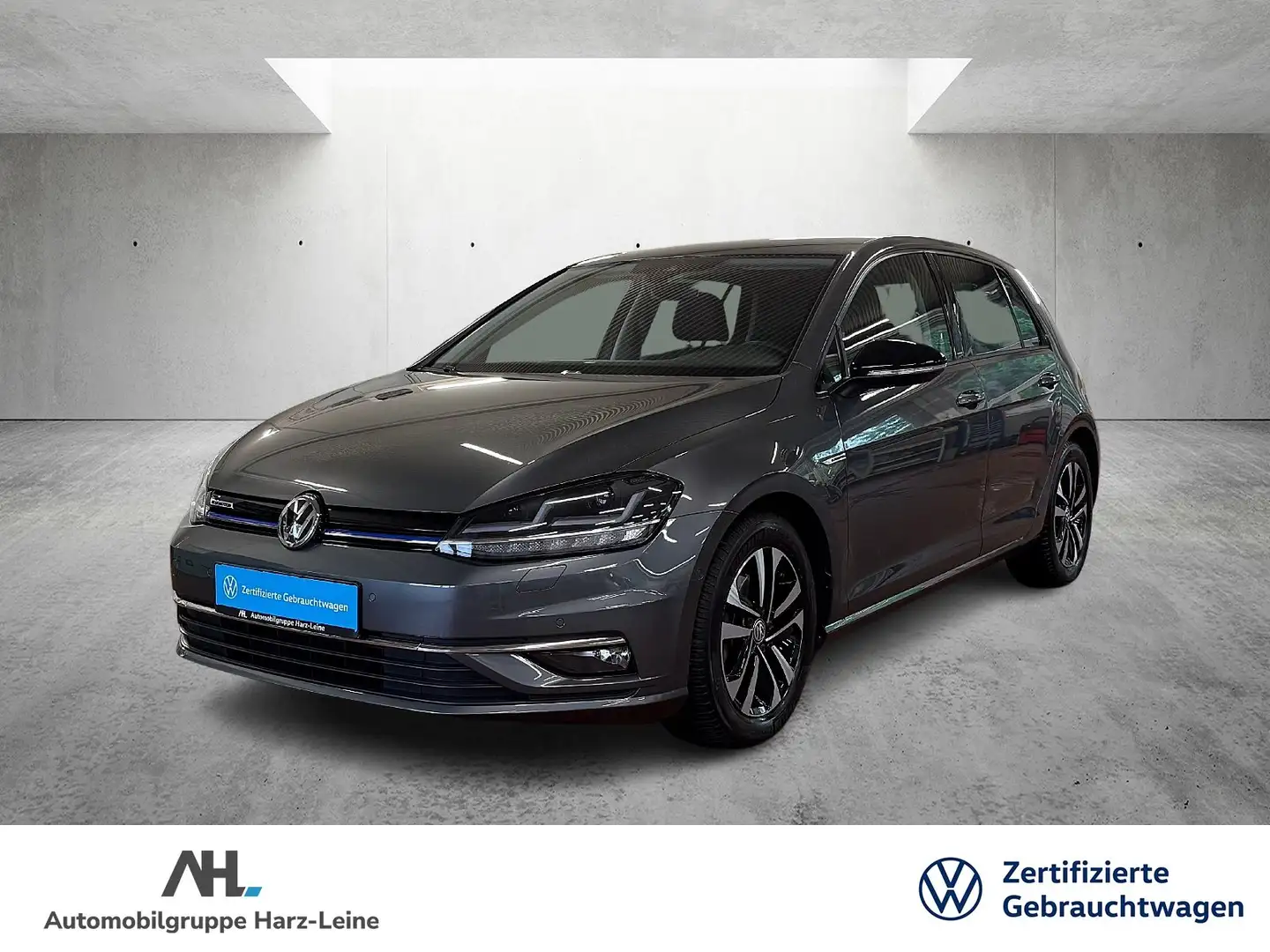 Volkswagen Golf VII 1.5 TSI IQ.Drive LED Navi ACC RFK SHZ Grijs - 1