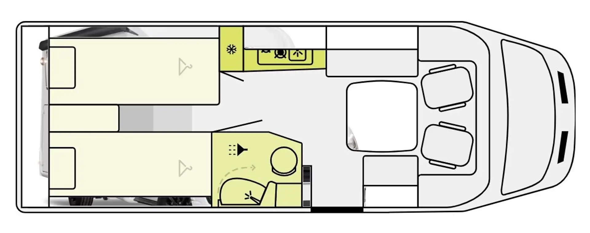 Etrusco ETRUSCO VAN 6.8 SCF Aus Freistaat Rent Flotte - 2