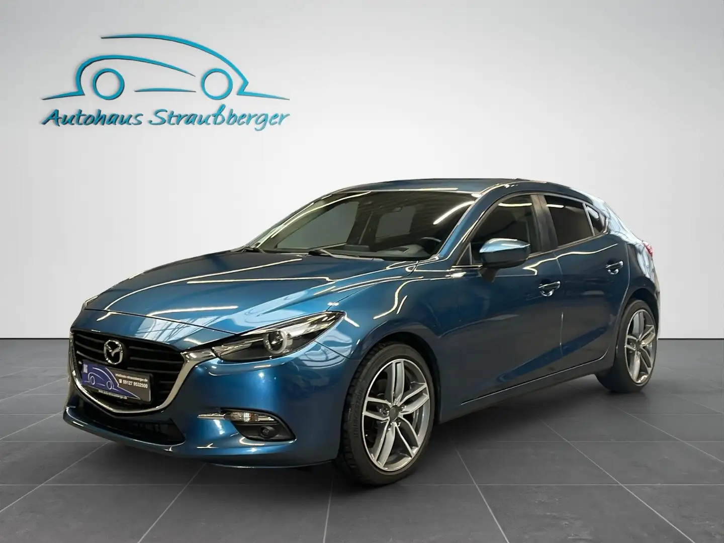 Mazda 3 Lim. Exclusive-Line HuD RFK Tempo LRHZ SHZ LED Blauw - 2