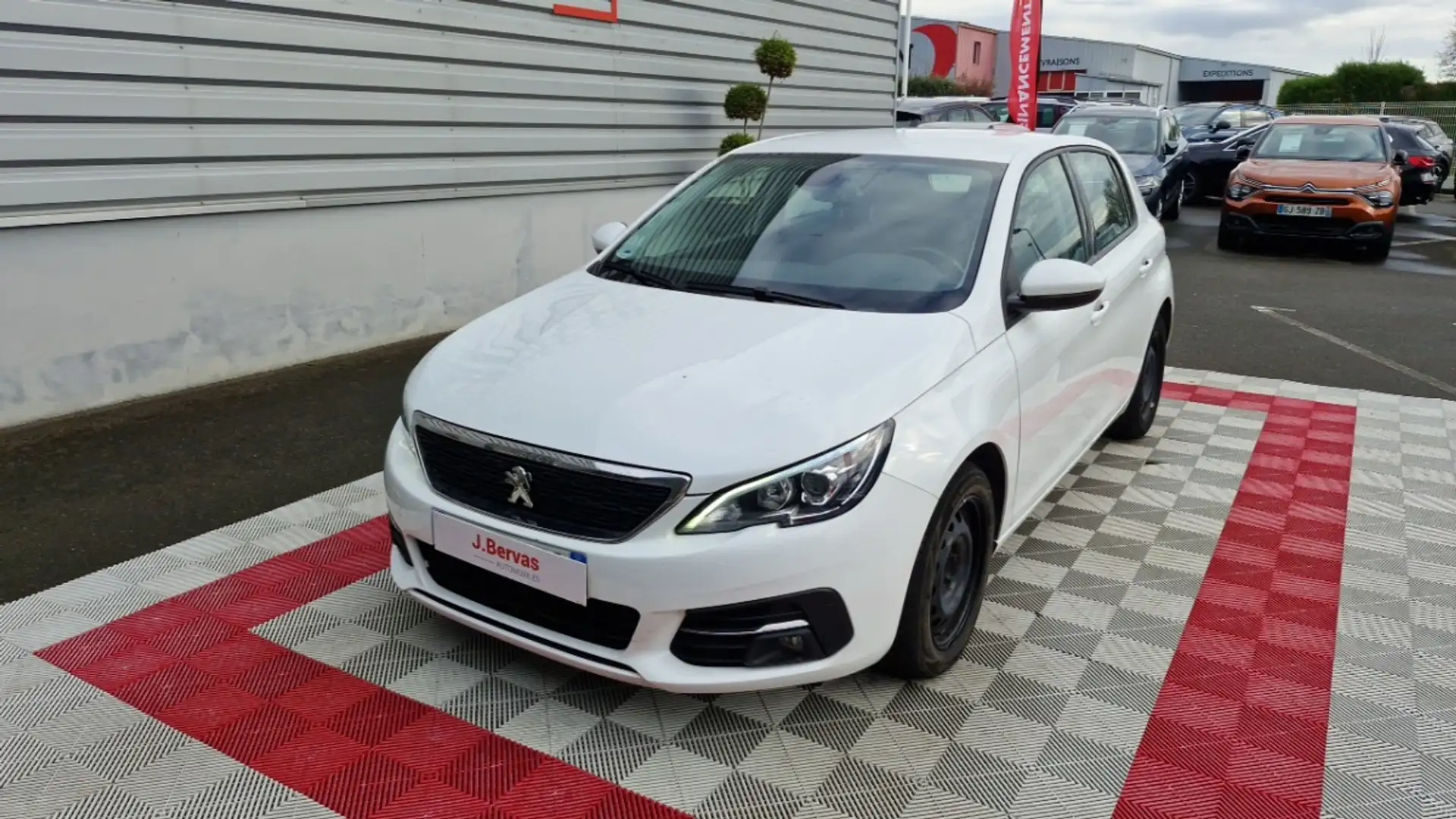 Peugeot 308 AFFAIRE BLUEHDI 130 SS BVM6 PREMIUM PACK Blanc - 2