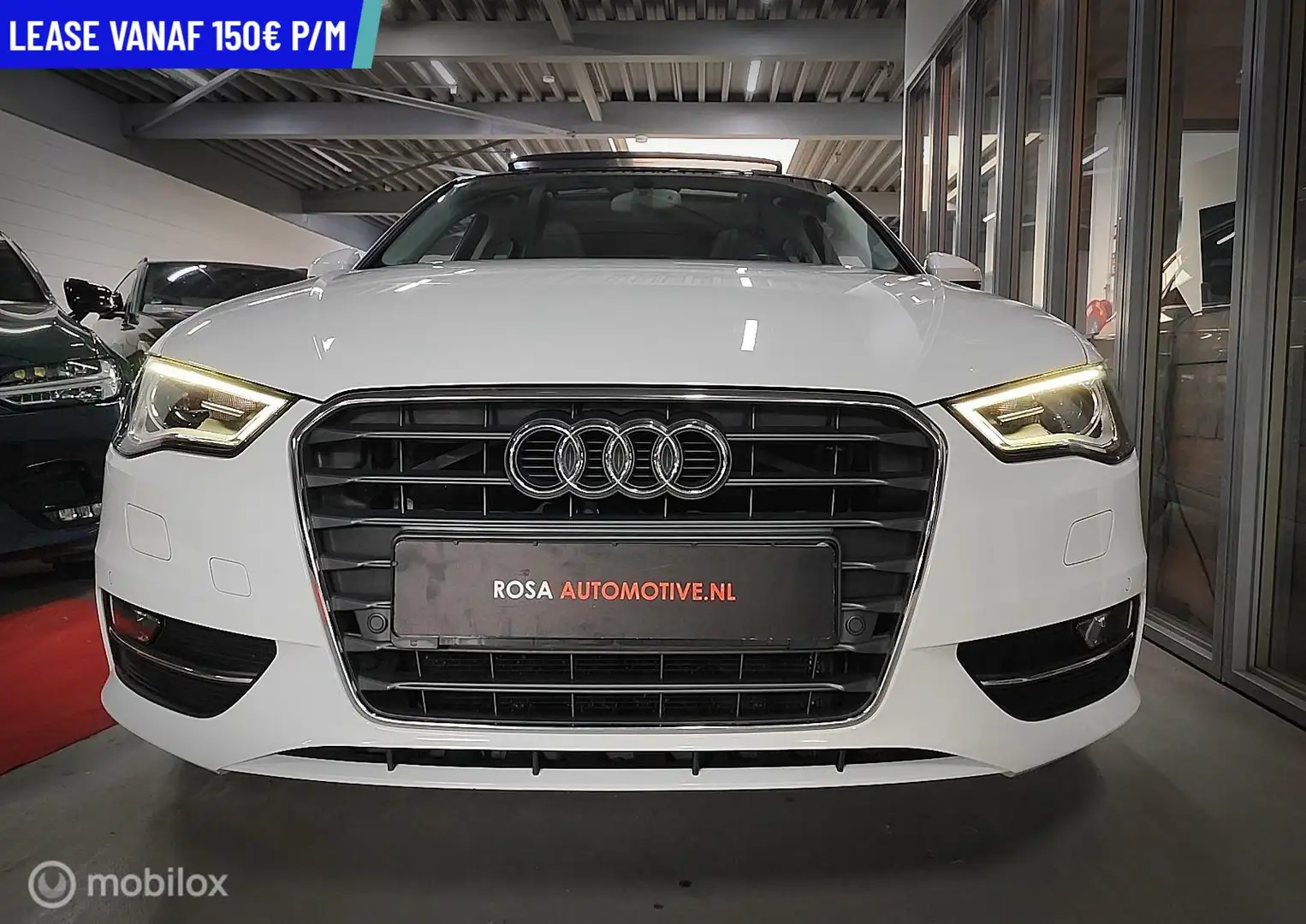 Audi A3 Sportback 1.8 TFSI S TRONIC S LINE NAVI LEER PDC Wit - 2