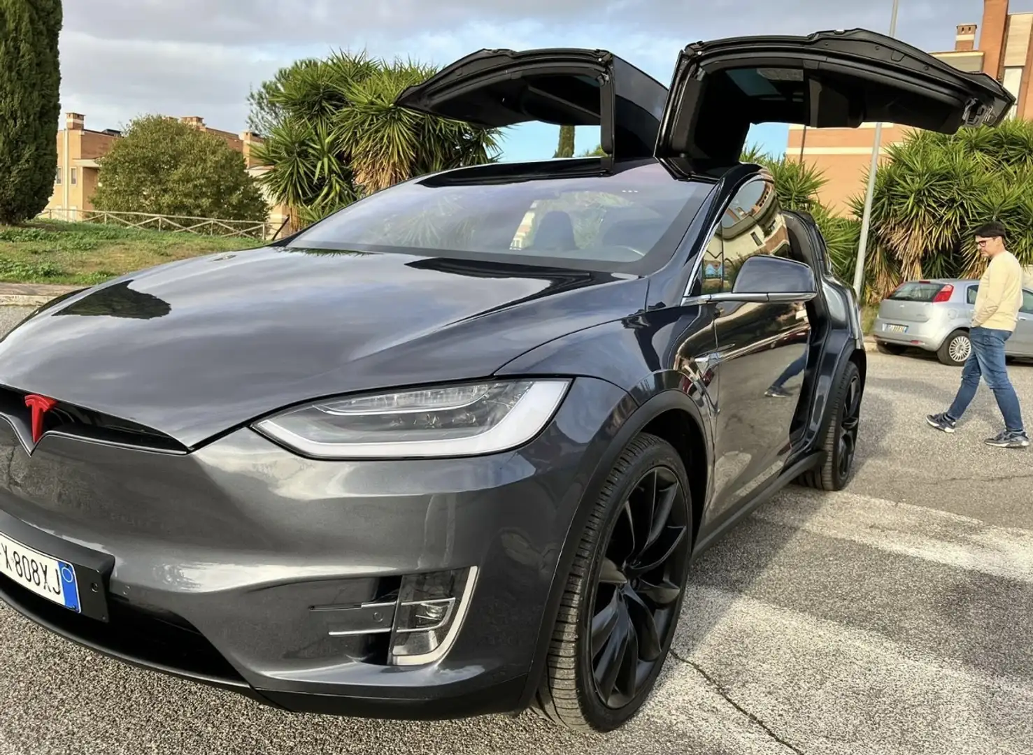 Tesla Model X Performance P100 batteria nuova garanzia a vita - 1