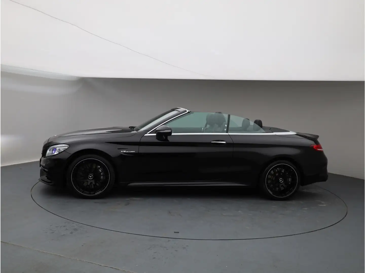 Mercedes-Benz C 63 AMG Cabrio V8 Night Multib KeyGO Perf-AGA Noir - 2