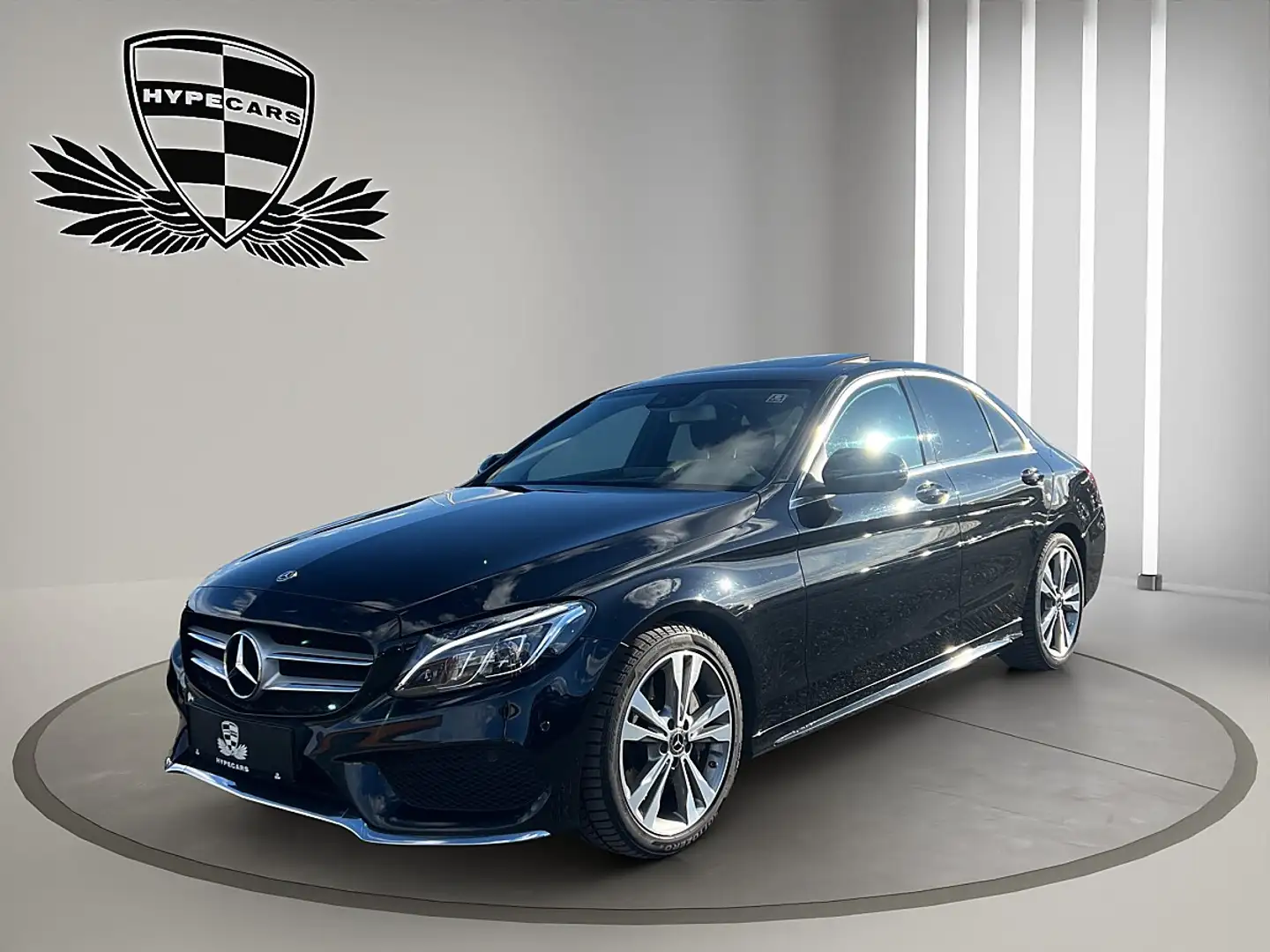 Mercedes-Benz C 250 AMG Line Aut. *NAVI*TOTWINKEL*AMBIENTE*SCHIEBED... Schwarz - 1