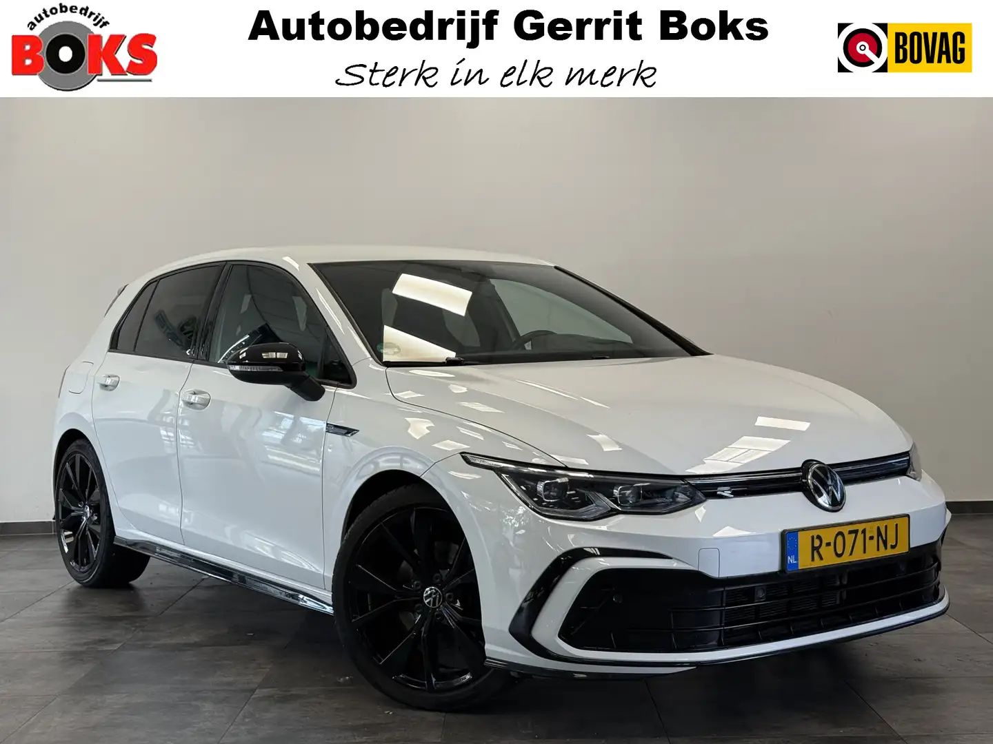 Volkswagen Golf 1.5 eTSI 3x R-Line Head-up IQ-light Adaptive-Cruis Blanc - 1