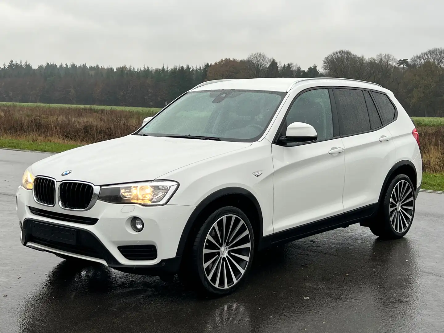 BMW X3 xDrive 20 d Automatik Allrad AHK Head Up GARANTIE Weiß - 2