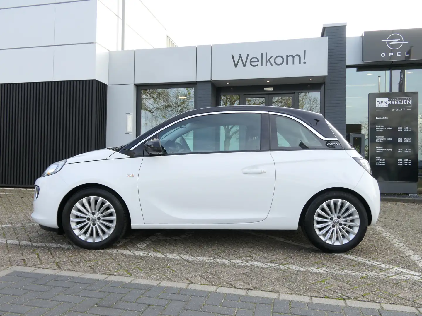 Opel Adam 1.0 Turbo BlitZ | Parkeersensoren | IntelliLink Blanc - 2