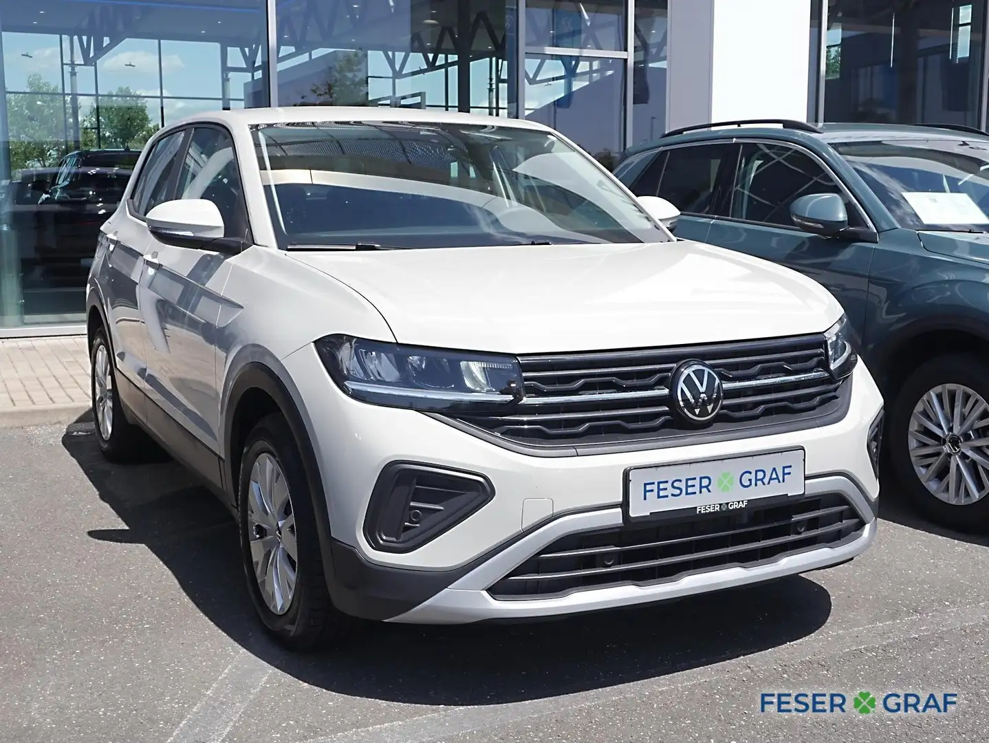 Volkswagen T-Cross 1.0 TSI LED SHZ App-Con. PDC Klimaanlage Grijs - 2