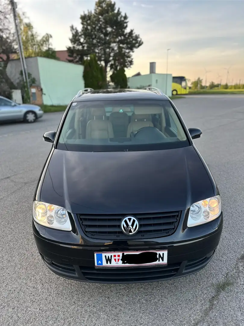 Volkswagen Touran Highline 1,9 TDI LEDER PICKERL NEU Schwarz - 2