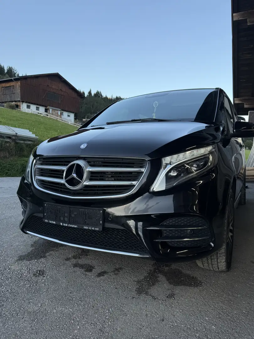 Mercedes-Benz V 250 d 4MATIC lang Avantgarde Aut. Schwarz - 1