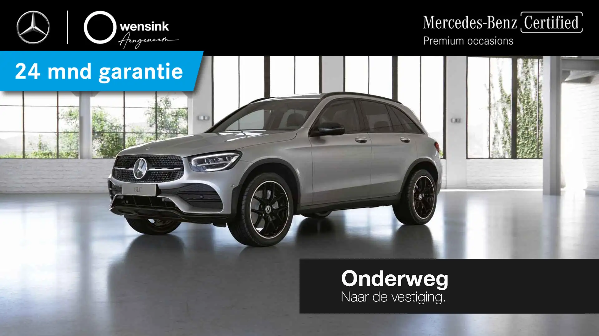 Mercedes-Benz GLC 300 300e 4MATIC Business Solution AMG | Night pakket | Gris - 1