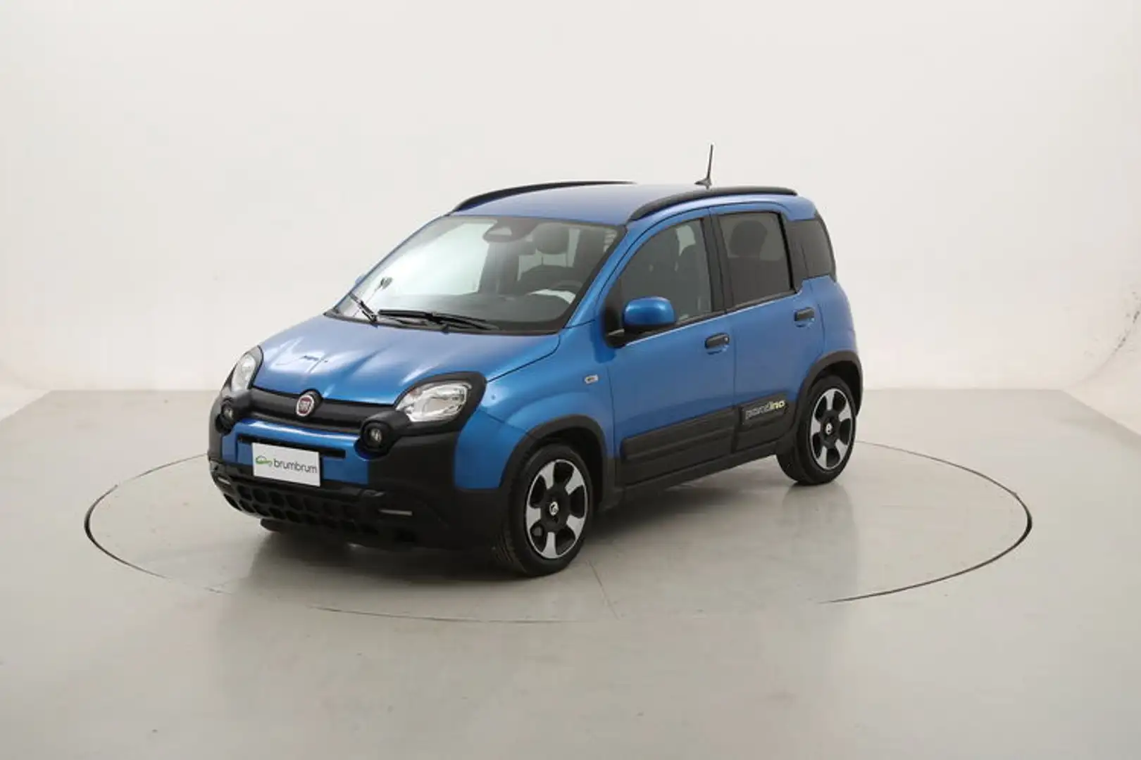 Fiat Panda Hybrid Pandina Cross 1.0 Mild Hybrid 70CV Bleu - 1